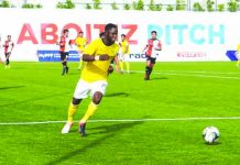 Robert Lopez Mendy. CERES-NEGROS FC PHOTO