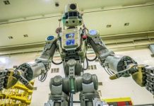 Russia launches robot into space Russia launches a rocket carrying a life-sized robot named Fedor to the International Space Station. AFP