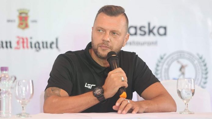 “We have to give a bit more fight and have a lot more belief,” says Philippine Azkals head coach Scott Cooper. PSA PHOTO