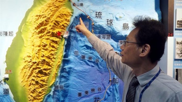 Taiwan Taiwan's earthquake monitoring bureau said the quake struck about 36km southeast of the city of Yilan. EPA