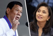 Vice President Leni Robredo (right) contradicts President Rodrigo Duterte over government officials and employees receiving gifts from the people. PN FILE