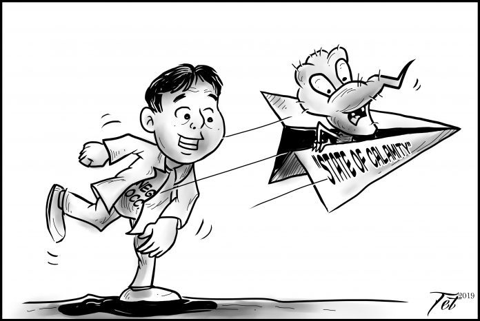 Editorial cartoon for August 18, 2019.