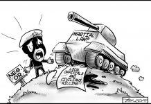 Editorial cartoon for August 2, 2019