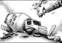 Editorial cartoon for August 29, 2019