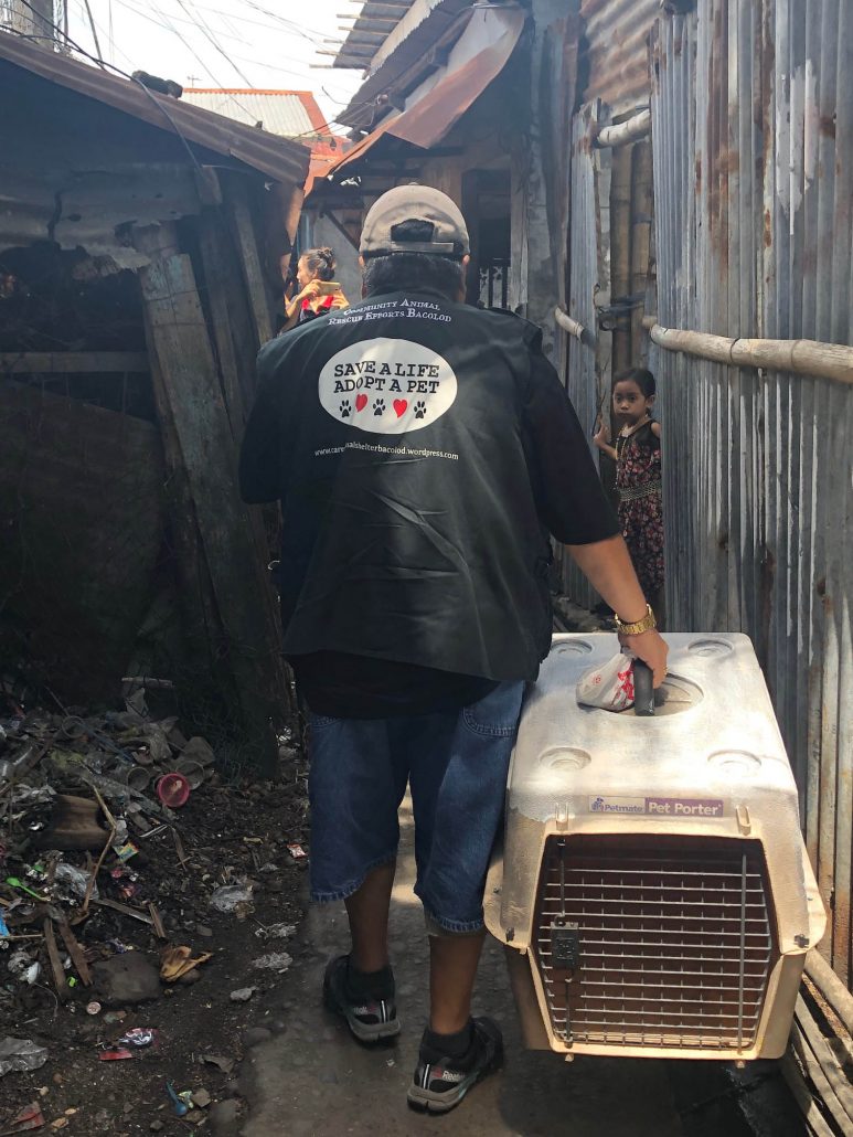 One of the many rescues carried out in Bacolod