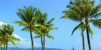 Tourists are seen in the front beach of Boracay Island in Malay, Aklan. The Department of Tourism says 95 percent of establishments in the famed-island resort are now fully compliant with its regulations. CONTRIBUTED PHOTO