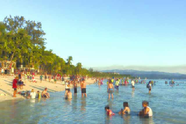 The Municipal Tourism Office of Malay, Aklan says visitors from China are still the largest inbound tourist in Boracay Island form Jan. to July this year. The Malay municipal council is pushing stiffer fines for those who will be caught violating ordinances in the world-famous island. Boracay. BOY RYAN ZABAL/AKEAN FORUM