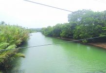 Fecal coliform level in Antique’s Bugang River ‘alarming’ – DENR Bugang River in the municipality of Pandan, Antique is noted as the cleanest inland bodies of water in Western Visayas in 2012. The Department of Environment and Natural Resources says the fecal and coliform level in Bugang River has now reached to an alarming level based on recent tests. JUNE AGUIRRE/PN