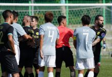 Just like in their previous matches, a heated exchange is once again expected between regional rivals Ceres-Negros FC and Kaya Futbol Club-Iloilo this afternoon, Sept. 18, 2019. PFL PHOTO