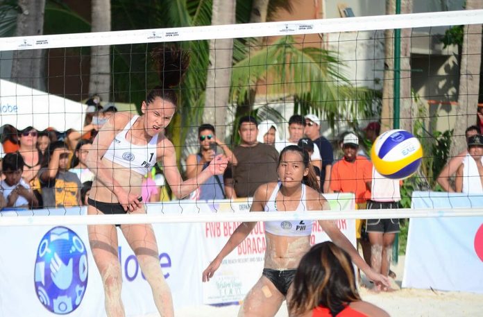 Cherry Rondina of Petron spikes the ball towards an opponent. BVR PHOTO