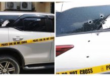 Red-tagged Capiz human rights lawyer survives slay try AMBUSH MARKS. These are some of the bullet holes sustained by the vehicle of Roxas City human rights lawyer Criselda Azarcon-Heredia from armed men who ambushed her yesterday, Sept. 23, 2019, in Sigma, Capiz. Human rights alliance Karapatan says the ambush was indicative of the deteriorating human rights situation in the country where critics who raise legitimate demands, including human rights defenders, are deemed as targets. Photo courtesy of Atty. Criselda Azarcon-Heredia, Bulatlat