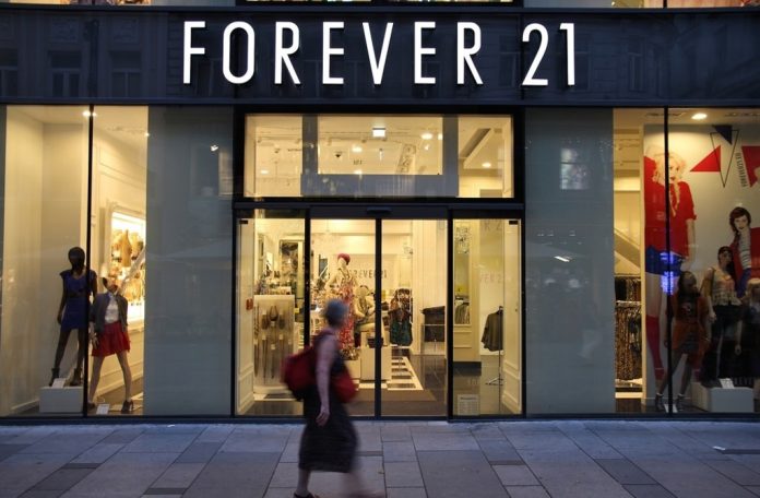 Forever 21 Forever 21 store. Shutterstock