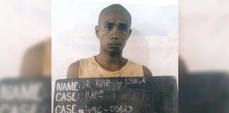 JR Ruiz was detained for the crime of rape before he bolted out of the lockup facility in Kalibo on Saturday. AKEAN FORUM