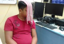 The 25-year-old Jan Dave Villa was arrested in an entrapment operation in Barangay Poblacion, Alimodian, Iloilo on Sept. 15. JOHANNAH WHUEHAL G SENON