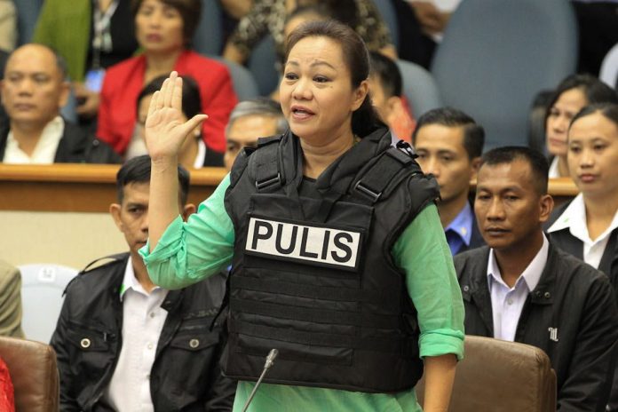 Plunder convict Janet Lim Napoles was listed under the controversial good conduct time allowance law, based on the documents obtained during a Senate hearing. ABS-CBN NEWS