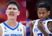 Jaymar Perez and Robert Bolick show tenacity on both ends of the floor. SPIN.PH