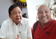 Civil registry office employee blasts dumpsite transfer Mayor Jerry Treñas (left) and Joe Mari Esteral