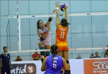 Jovelyn Gonzaga (left) returns to the national squad after missing the entire 2018 season due to an ACL tear in her knee. PSL PHOTO