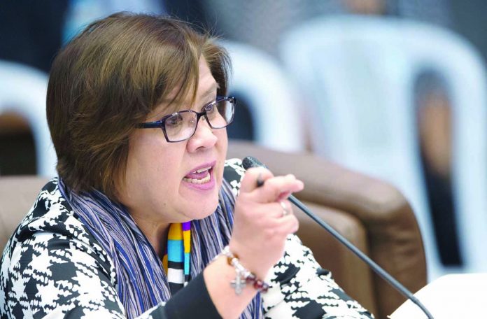 Senator Leila de Lima