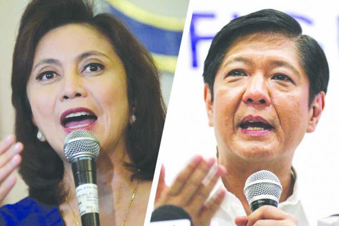 Former senator Ferdinand “Bongbong” Marcos hits the camp of Vice President Leni Robredo for claiming early victory in the electoral protest he filed after the 2016 vice presidential race. ABS-CBN NEWS