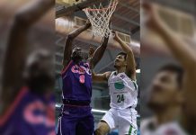 PBA D-League: CEU Scorpions stays unbeaten Maodo Malick Diouf (left) finished with 19 points, 21 rebounds and seven. PBA PHOTO