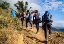 ‘Miag-ao, Igbaras mountains not safe for hikers’ AIN’T NO MOUNTAIN HIGH. Hikers trek to Mt. Napulak in Igbaras, Iloilo. Mt. Napulak is a favorite destination of hiking enthusiasts but according to the Philippine Army, it is not safe to go there at this time, citing a series of clashes between government troops and New People’s Army rebels. PHOTO BY ROBERTO ESPOSADO
