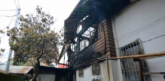 Resident Nicanor Suobiron, 72, died from suffocation after he was trapped inside his room at the height of the fire in Barangay Bagumbayan, Guimbal, Iloilo on Wednesday early morning, Sept. 4. IAN PAUL CORDERO/PN
