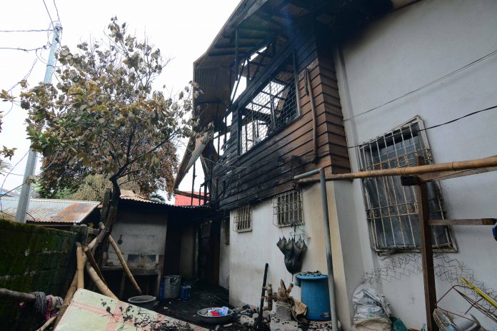 Nicanor Suobiron Resident Nicanor Suobiron, 72, died from suffocation after he was trapped inside his room at the height of the fire in Barangay Bagumbayan, Guimbal, Iloilo on Wednesday early morning, Sept. 4. IAN PAUL CORDERO/PN