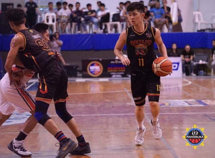 Nico Paolo Javelona scored with 27 points in Bacolod Master Sardines’ win over the Soccsksargen Marlins in the 2019-2020 Maharlika Pilipinas Basketball League Lakan Cup. MPBL PHOTO