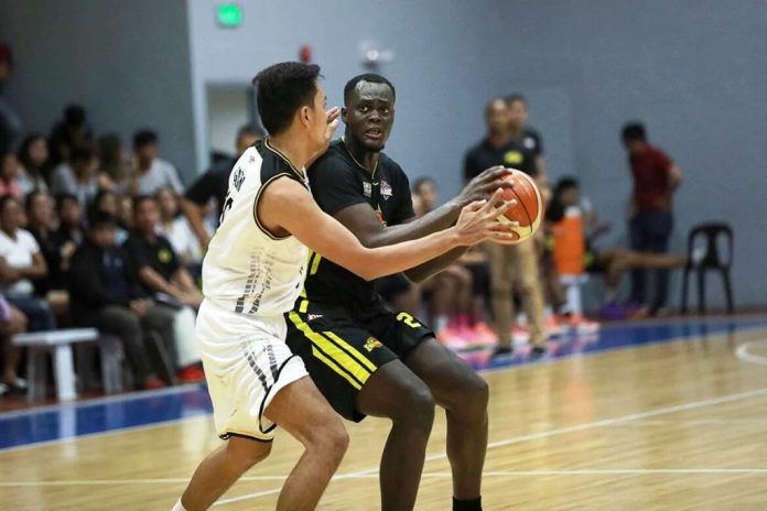 Papa Ndiaye Papa Ndiaye tallied 22 points and nine rebounds in the Technological Institute of the Philippines Engineers’ winning turn against Black Mamba Energy Drink of the 2019 PBA D-League Foundation Cup. PBA PHOTO