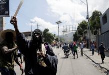 Police station looted as thousands protest Fuel shortages, rising prices and allegations of government corruption sparked protests in the streets of Haiti in recent weeks. REUTERS