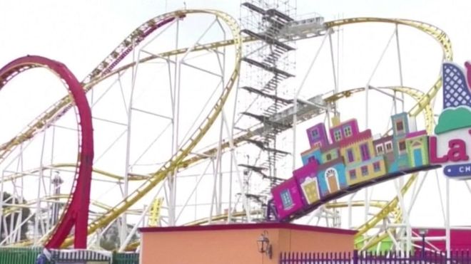 At least two people were killed and two others were injured after falling from a rollercoaster at the La Feria Chapultepec amusement park in Mexico City on Saturday. REUTERS