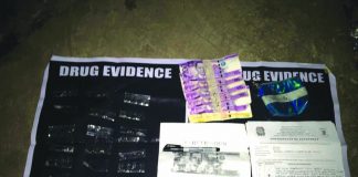 Police seized these sachets suspected shabu and marked money from “high-value” target Russel Ajeto. IAN PAUL CORDERO/PN