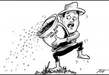 Editorial cartoon for September 10, 2019