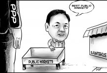 Editorial cartoon for September 6, 2019
