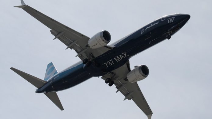 A Boeing 737 Max takes part in a flying display during the 52nd Paris Air Show at Le Bourget Airport near Paris Boeing started putting out 30-second videos on Sept. 12 in which employees tout its planes’ safety, hoping to reassure travelers about the 737 MAX that’s been grounded worldwide since two crashes that killed 346 people. PASCAL ROSSIGNOL/REUTERS
