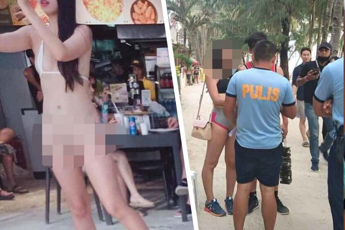 Boracay cops arrest tourist in microkini A microkini is an extremely skimpy bikini. The designs typically use only enough fabric to cover the genitals, so it is often considered necessary to remove or trim the pubic hair. Any additional straps are merely to keep the garment attached to the wearer’s body. CONTRIBUTED PHOTOS