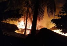 Boracay fire hits around 25 houses Properties worth around P300,000 went up in smoke as fire gutted several houses in Barangay Balabag, Boracay Island, Malay, Aklan on Oct. 10. PHOTO BAG-BFRAV/AKEAN FORUM