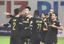 Ceres-Negros FC is one win away from finishing undefeated in the Philippines Football League. PFL PHOTO