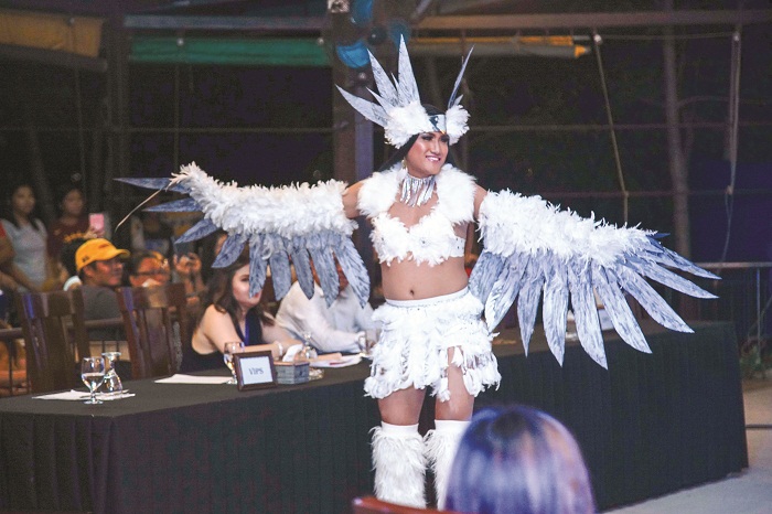 Contestants get to showcase their festival costumes