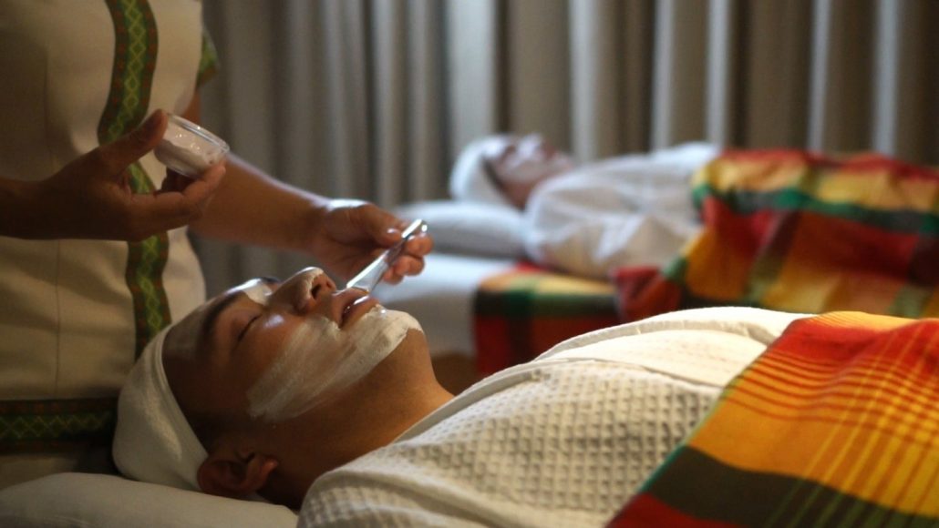 Hydrating facial treatment