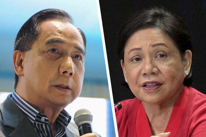 DAR VILLAR Agriculture secretary William Dar and Sen. Cynthia Villar