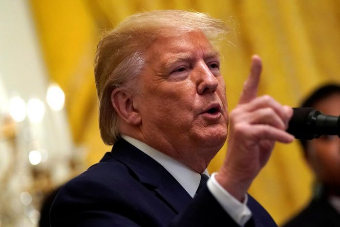 Donald Trump United States President Donald Trump delivers remarks at Young Black Leadership Summit at the White House in Washington on Oct. 4. REUTERS/YURI GRIPAS