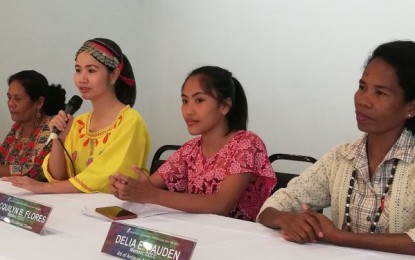 Gerri Ann Villaruel Lawyer Gerri Ann Villaruel (2nd from left), vice head of the Committee on Central Cultural Communities, talks about “Dayaw,” in celebrating the Indigenous Peoples’ Month in Bacolod City on Thursday. NANETTE L. GUADALQUIVER/PNA