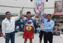 Joepher Montano of Bago City, Negros Occidental improves his boxing record to 11-5-2 win-loss-draw, including 10 stoppage wins. PHOTO COURTESY OF BRICO SANTIG