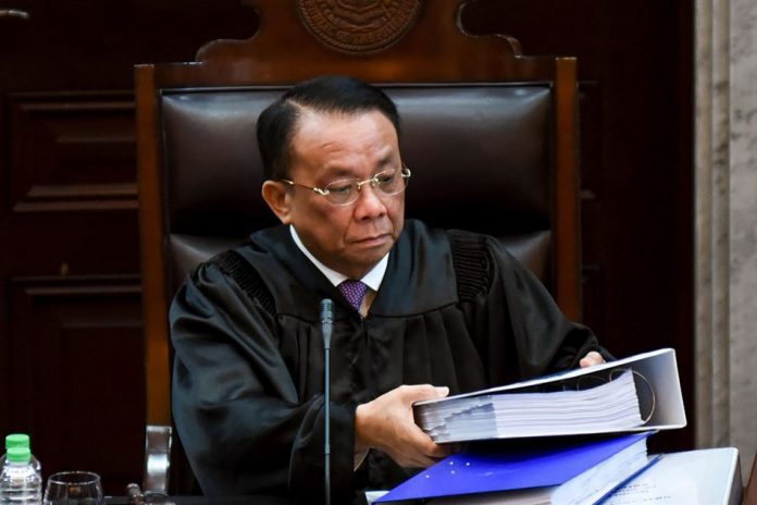 Supreme Court Chief Justice Lucas Bersamin. ABS-CBN NEWS