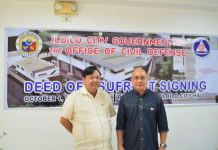 Mayor Jerry P. Treñas and OCD-6 Regional Director Jose Roberto R. Nuñez. ILOILO CITY GOVERNMENT