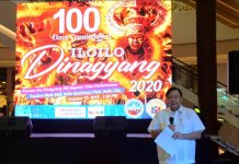 ‘Ilonggos deserve better Dinagyang experience’ DINAGYANG COUNTDOWN KICKS OFF. Mayor Jerry Treñas of Iloilo City leads the kick-off of the 100-day countdown to the January 2020 edition of the Dinagyang Festival at Festival Walk Mall in Mandurriao district on Oct. 10, 2019. Dinagyang has been voted the “best tourism event” three times in a row – 2006, 2007 and 2008 – by the Association of Tourism Officers in the Philippines. IAN PAUL CORDERO/PN
