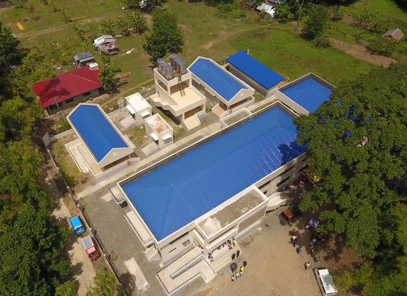 Completed Regional Evacuation Center Brgy. Igtambo, San Miguel, Iloilo. M. SEDICOL AND C. CALAPARDO