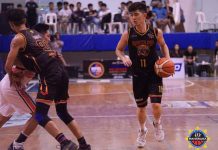 Nico Paolo Javelona (right) carried the fight for Bacolod Master Sardines in their close loss to the Parañaque Patriots. MBPL PHOTO
